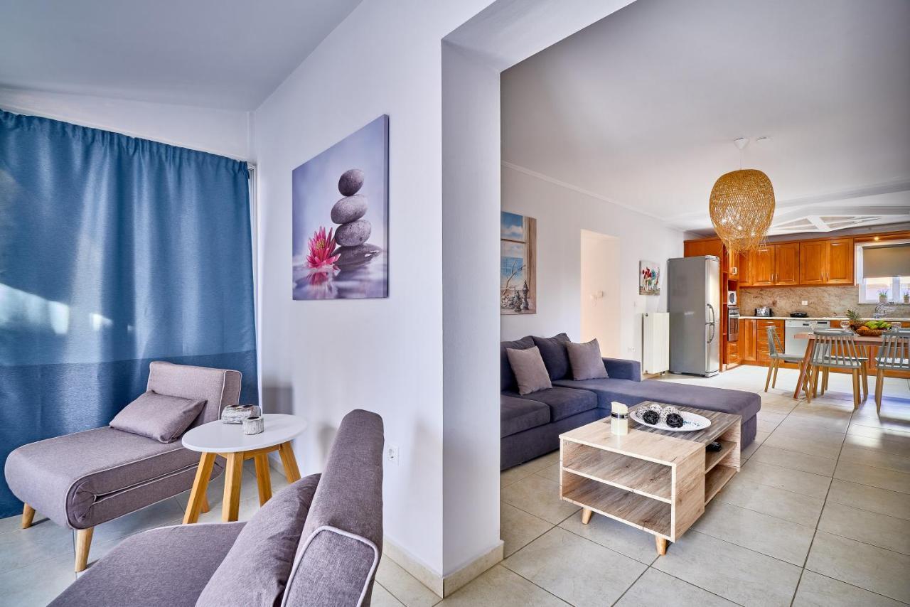 Sunny Luxury Apartment Ханья Экстерьер фото